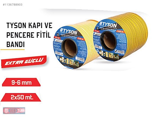 TYSON CAM FİTİLİ BEYAZ 